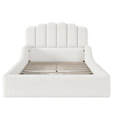 Modern European furniture - Teddy Fabric Upholstered Full Bed - www.oroa.com