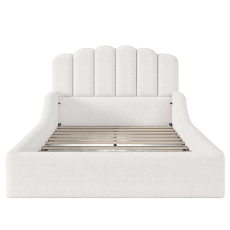 Modern European furniture - Teddy Fabric Upholstered Full Bed - www.oroa.com
