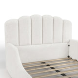 Modern European furniture - Teddy Fabric Upholstered Full Bed - www.oroa.com