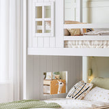 Twin Full House Bunk Bed | OROA Kids