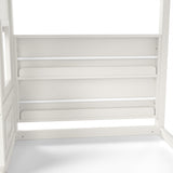 Twin Kids Playhouse Loft Bed with Storage Shelves | OROA Kids