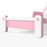 Pink & White Twin Cat Shaped Bed | OROA Kids