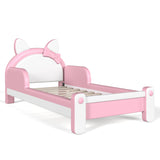 Pink & White Twin Cat Shaped Bed | OROA Kids