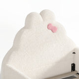 Twin Soft Padded Upholstered Kids Floor Bed - OROA Kids - view 8