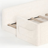 Twin Soft Padded Upholstered Kids Floor Bed - OROA Kids - view 9