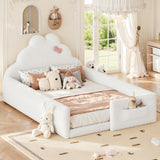 Full Soft Padded Upholstered Kids Floor Bed - OROA Kids - view 2