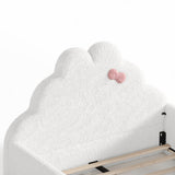 Full Soft Padded Upholstered Kids Floor Bed - OROA Kids - view 9