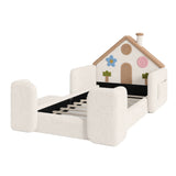Upholstered Floor Twin Bed | OROA Kids