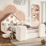 Upholstered Floor Twin Bed | OROA Kids