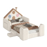 Upholstered Floor Twin Bed | OROA Kids