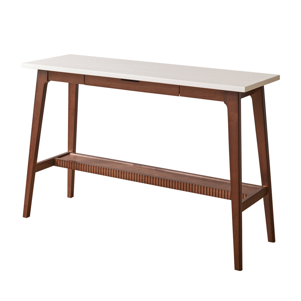 Solid Hardwood Student Study Desk with Storage | OROA