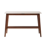 Solid Hardwood Student Study Desk with Storage | OROA