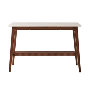 Modern European furniture - Solid Hardwood Student Study Desk with Storage - www.oroa.com