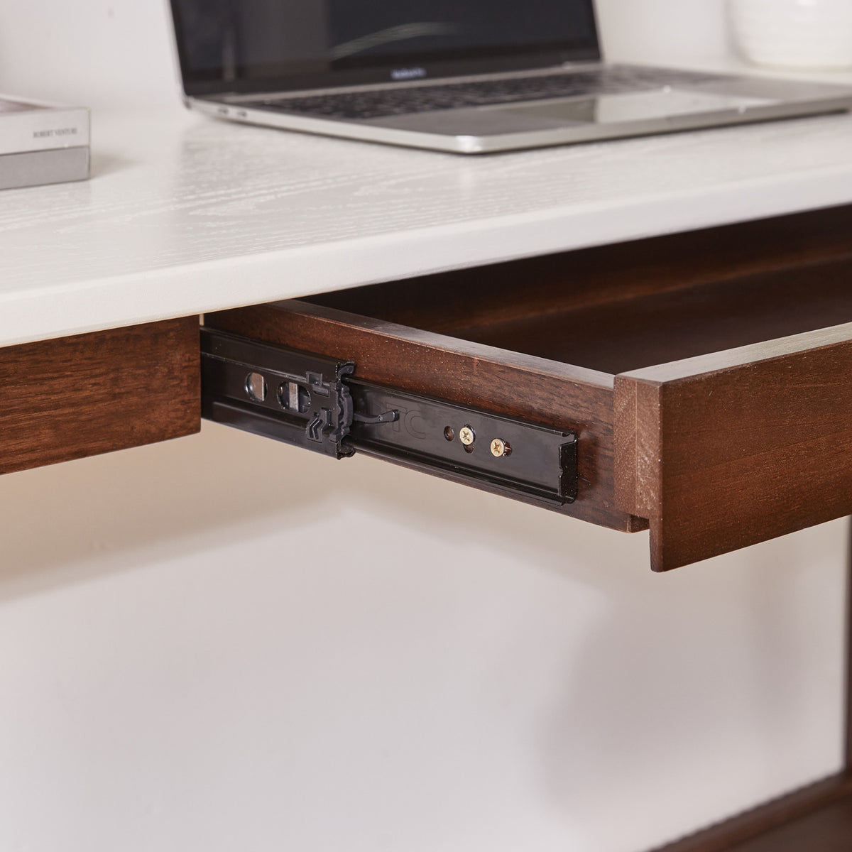 Solid Hardwood Student Study Desk with Storage | OROA