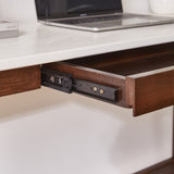 Solid Hardwood Student Study Desk with Storage | OROA