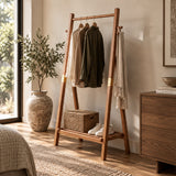 Heavy‑Duty Wood Clothes Rack | Maison Naturelle