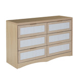 Modern European furniture - Royal Oak Two-Tone Wooden Dressing Table - www.oroa.com