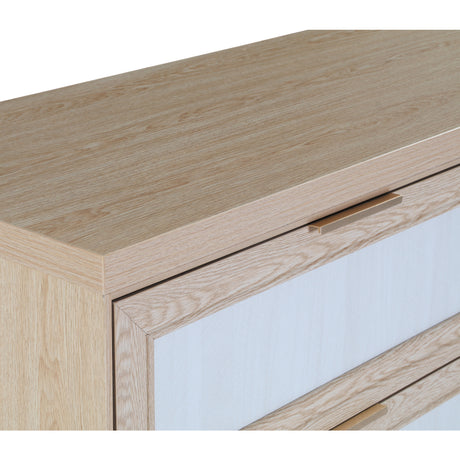 Modern European furniture - Royal Oak Two-Tone Wooden Dressing Table - www.oroa.com