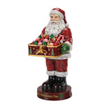 Christmas Santa Claus Statue with Storage Tray | OROA