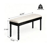 Modern European furniture - Upholstered Wooden Storage Bench - www.oroa.com