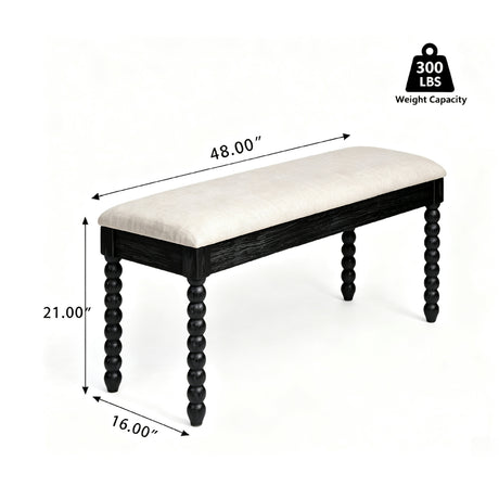 Modern European furniture - Upholstered Wooden Storage Bench - www.oroa.com