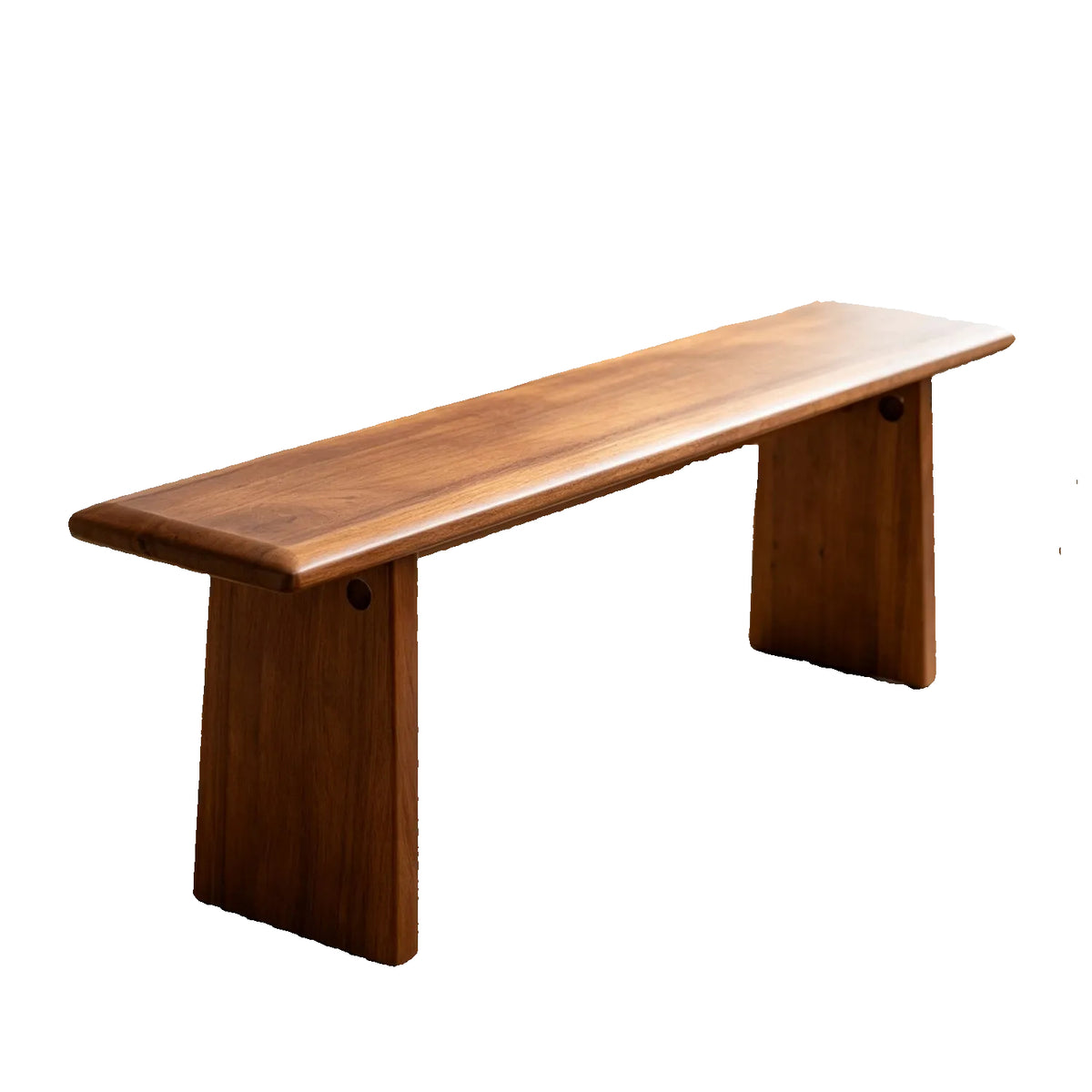 Modern European furniture - Hand‑Crafted Wooden Dining Bench - www.oroa.com