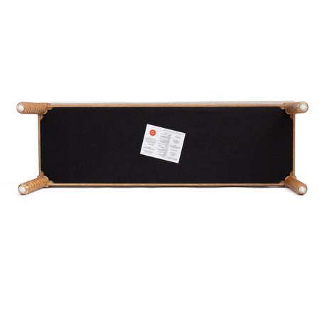 Modern European furniture -Upholstered Turned Spindle Legs Bench - www.oroa.com