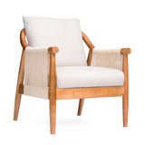 Solid Hardwood Frame Accent Chair | OROA