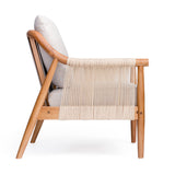 Solid Hardwood Frame Accent Chair | OROA