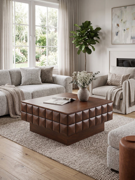 3D Geometric Cube Coffee Table | OROA