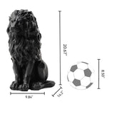 Lion Indoor/Outdoor Guardian Sculpture | OROA