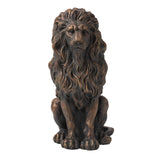 21" Lion Outdoor Guardian Sculpture | OROA