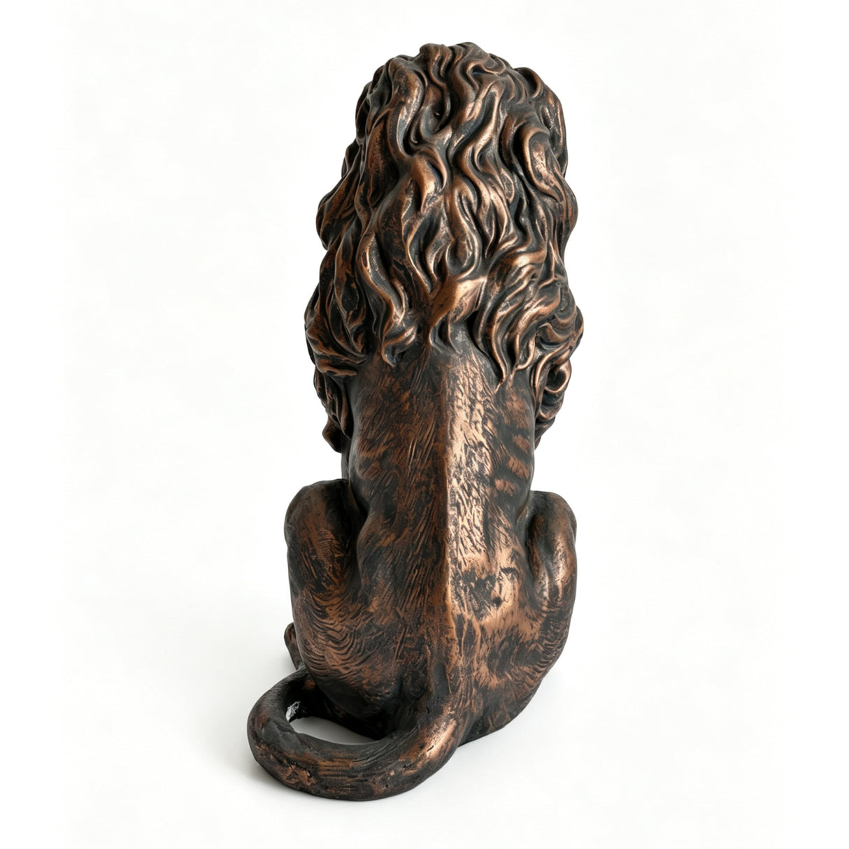 21" Lion Outdoor Guardian Sculpture | OROA