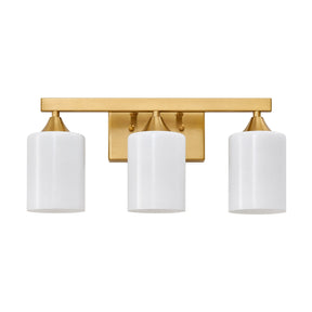 Modern European furniture - 15" Gold 3-Light Vanity Wall Sconce - www.oroa.com