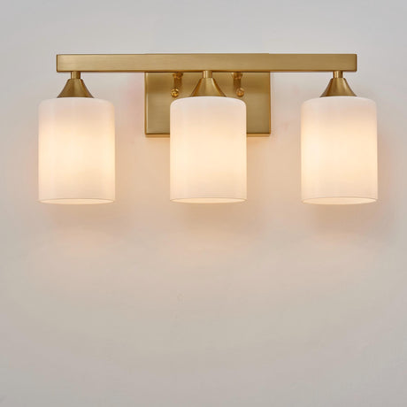 15" Gold 3-Light Vanity Wall Sconce | OROA