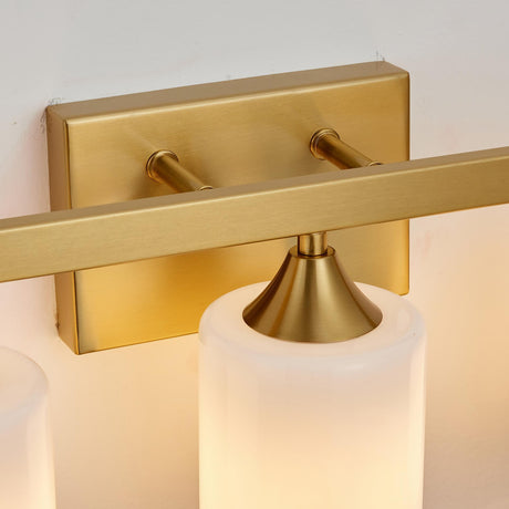 15" Gold 3-Light Vanity Wall Sconce | OROA