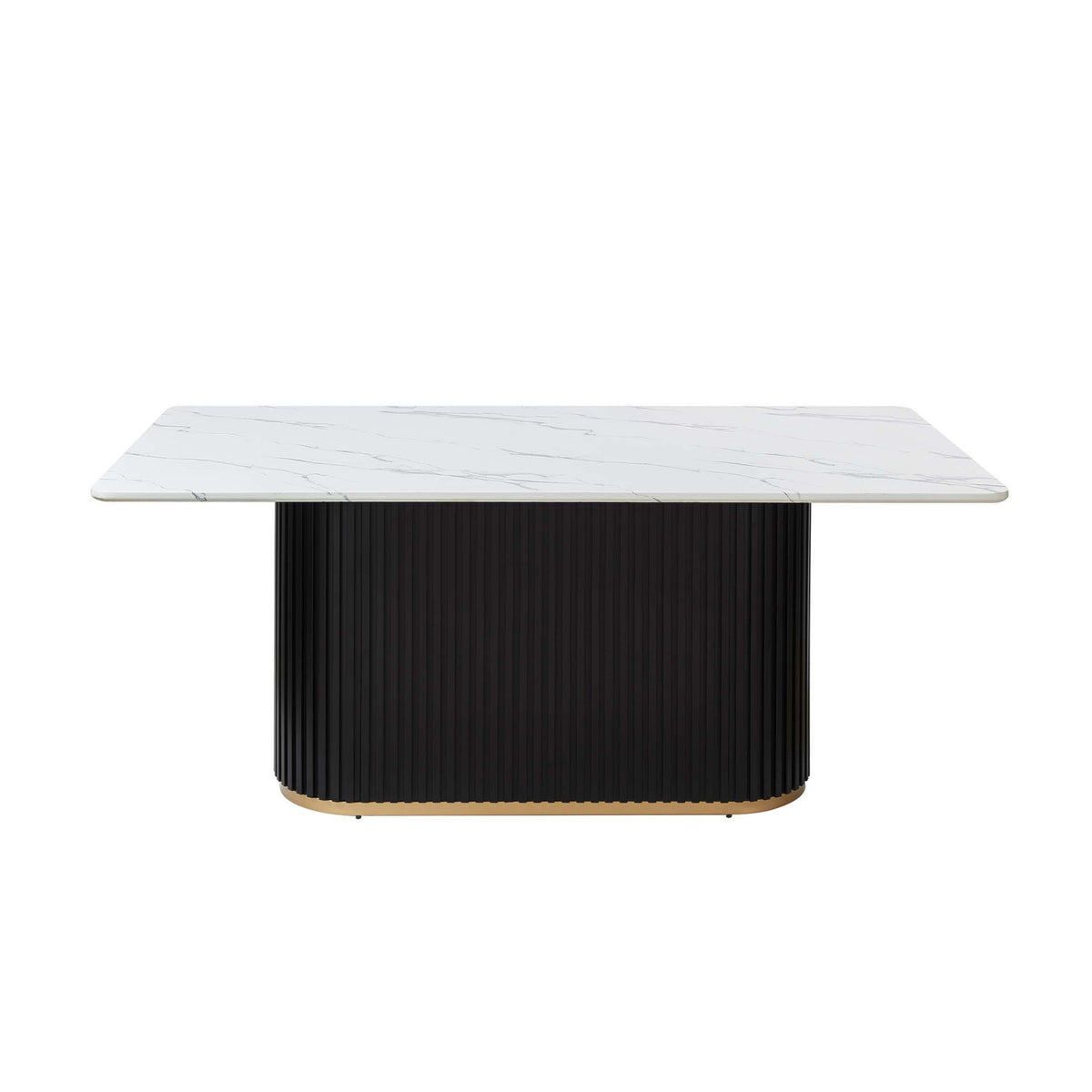 Rectangular White Dining Table | OROA