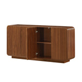 Modern Vertical Fluted Entryway Sideboard | OROA