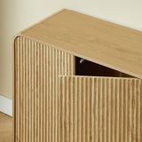 Natural Fluted Sideboard | OROA