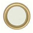 Modern European furniture - Brushed Gold Vintage Round Wall Mirror - www.oroa.com