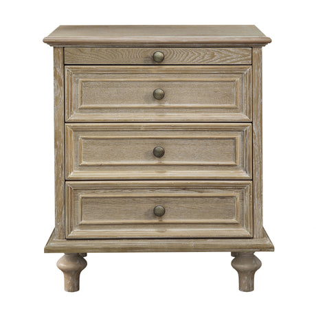 Modern European furniture - Wood Storage End Table - www.oroa.com
