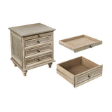 Modern European furniture - Wood Storage End Table - www.oroa.com