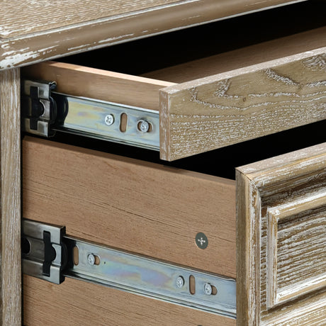Modern European furniture - Wood Storage End Table - www.oroa.com