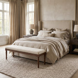 Modern European furniture - Upholstered Bed Bench - www.oroa.com