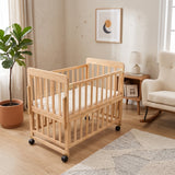 Solid Wood Bedside Bassinet | OROA Kids