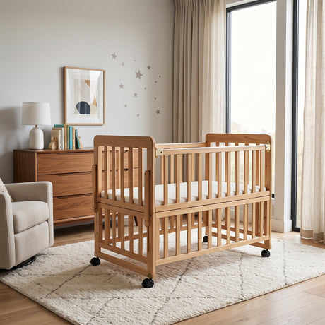 Solid Wood Bedside Bassinet | OROA Kids