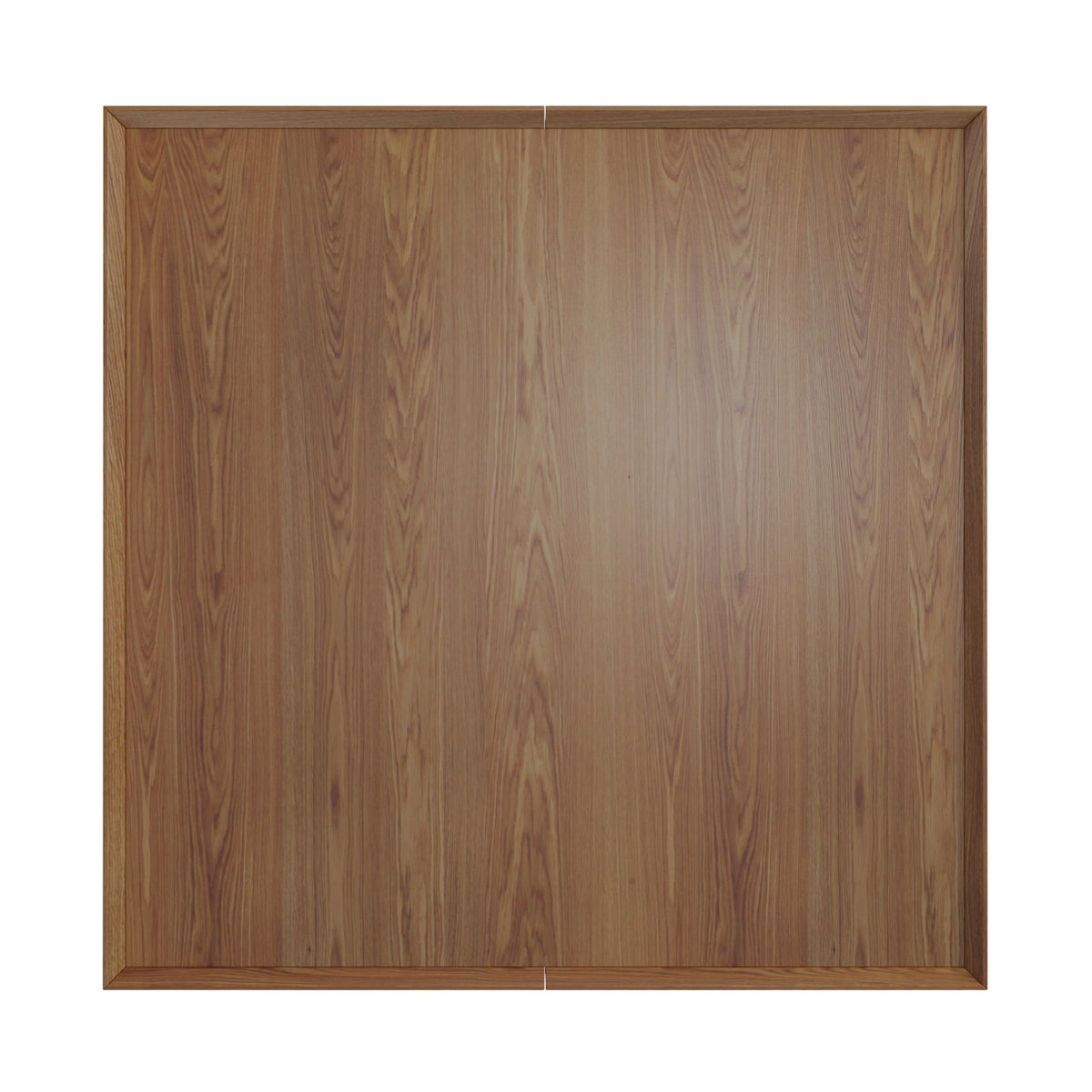 Square Walnut Finish Coffee Table | OROA