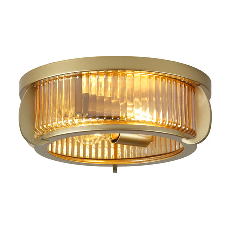 Modern European furniture - Gold Flush Mount Ceiling Lamp - www.oroa.com