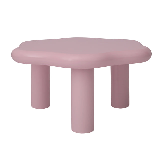 Modern European furniture - Pink Flower Shaped Coffee Table - www.oroa.com