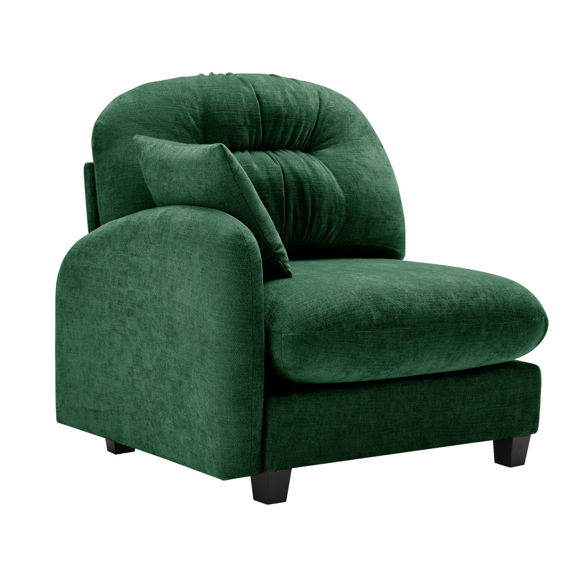 Modern European furniture - Tufted Left Arm Modular Sofa - www.oroa.com